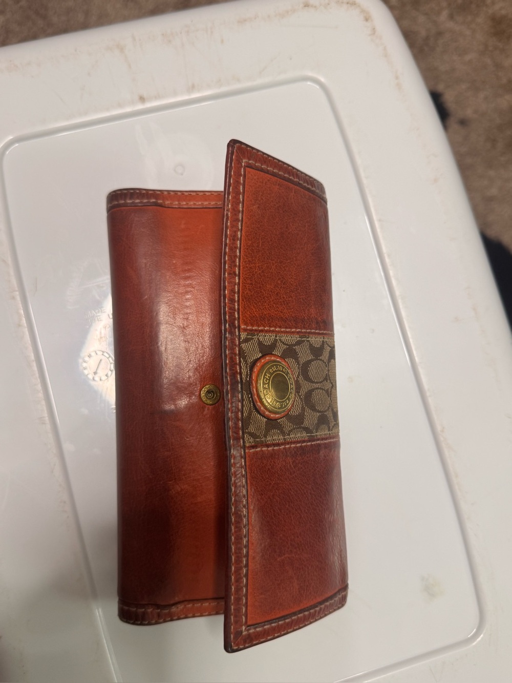 Coach wallet vintage